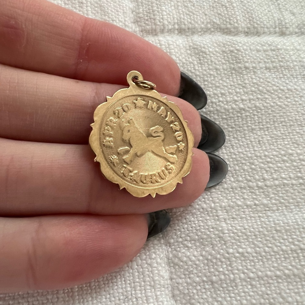 Taurus Zodiac Pendant